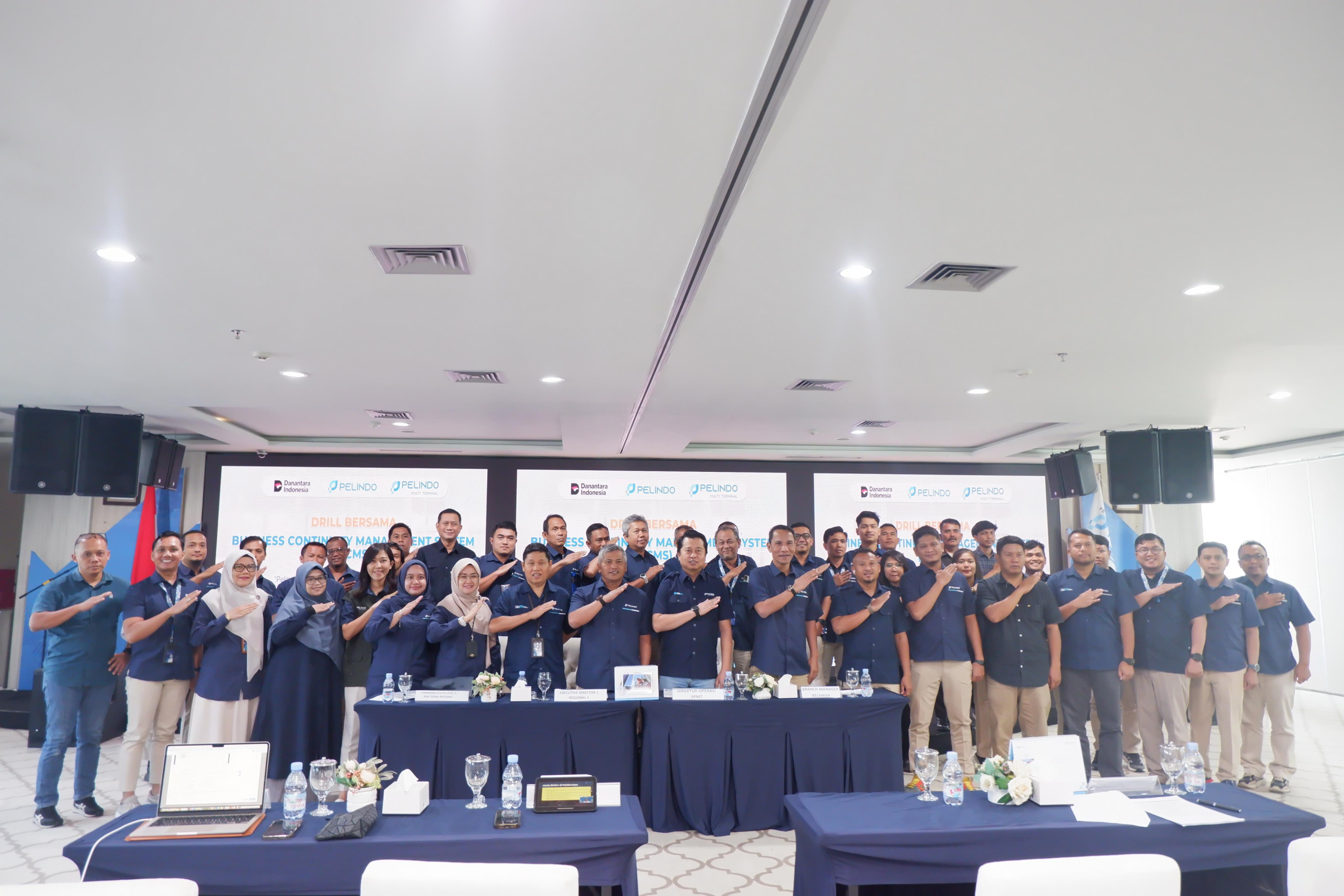 Pelindo Regional 1 Melaksanakan Drill Business Continuity Management System (BCMS): Perkuat Ketahanan Operasional Pelindo