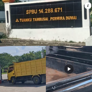 SPBU Milik Mantan Anggota DPRD Riau Diduga Kuat Timbun BBM Subsidi Dengan Mafia