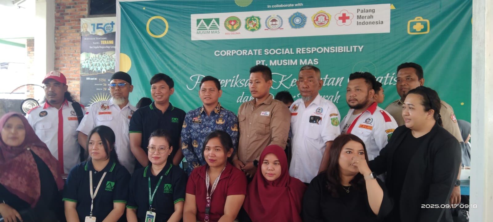 Corprote Social Responsibility PT. Musim Mas Gelar Kegiatan Cek Kesehatan Dan Donor Darah