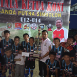 Tim Sepak Bola SSB Marelan United City U 12 Juara 1 Piala Ketua Koni Medan Labuhan.