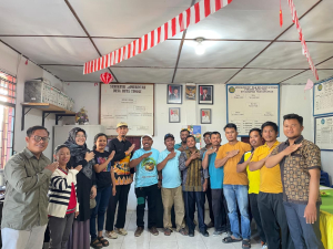 Pelindo Regional 1 Salurkan Mesin Penepung Untuk Sukseskan “Program Desa Bebas Karbon” di Desa Huta Tinggi Samosir