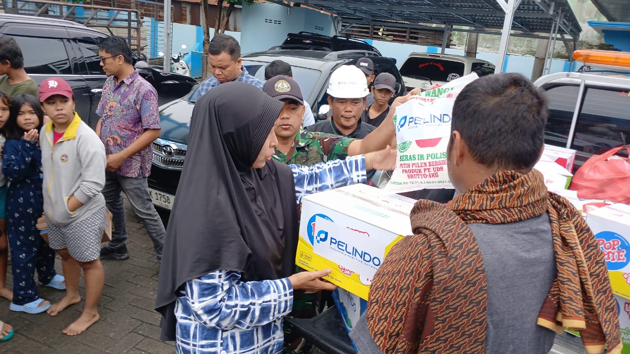 Pelindo Buka Posko Pengungsian dan Dirikan Dapur Umum untuk Korban Bencana di Sumatera Utara