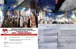 Pengelola Bazar UMKM Marelan di Laporkan ke Kejari Belawan
