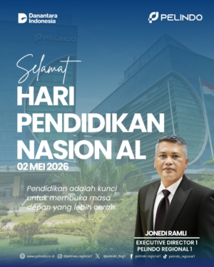 Pelindo Regional 1 Ucapkan Selamat Hari Pendidikan Nasional 2026