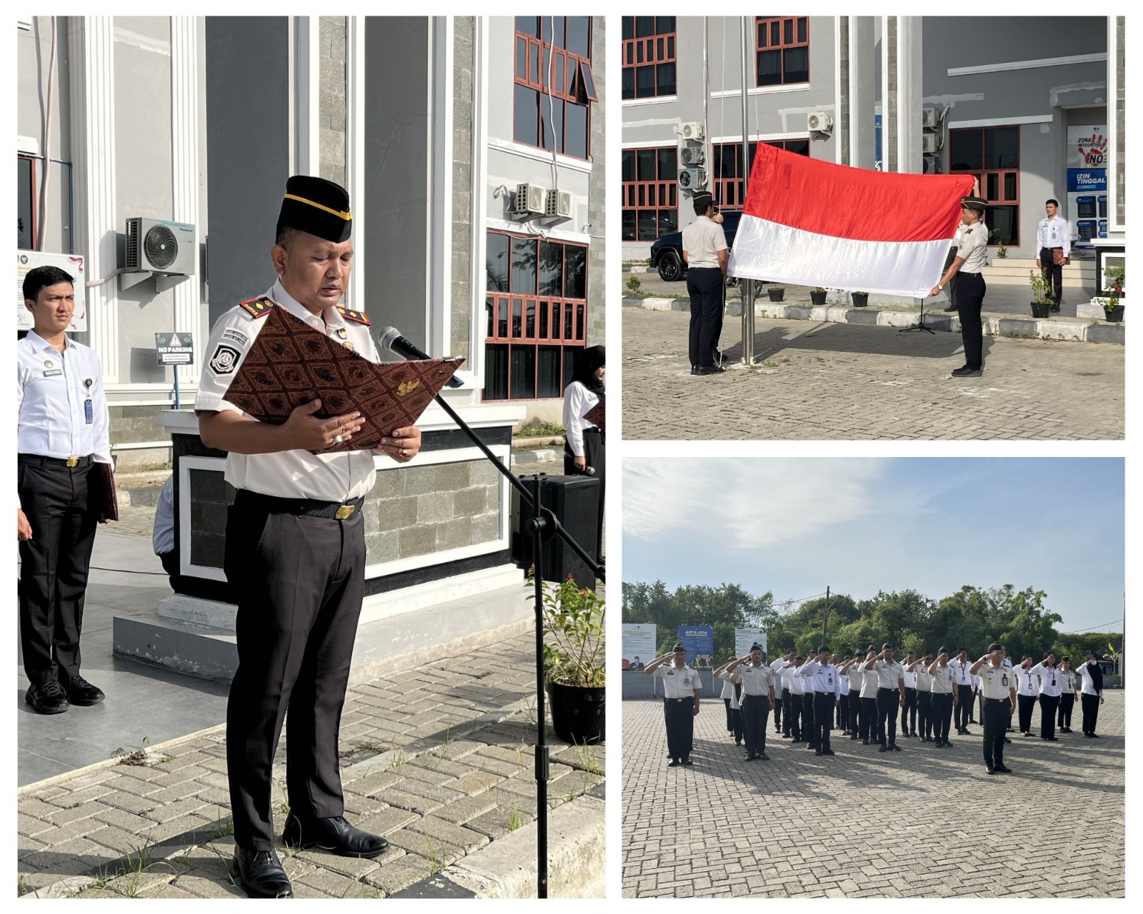Imigrasi Belawan Gelar Upacara Peringatan Hari Lahir Pancasila, Kakanim Bacakan Amanat Kepala BPIP