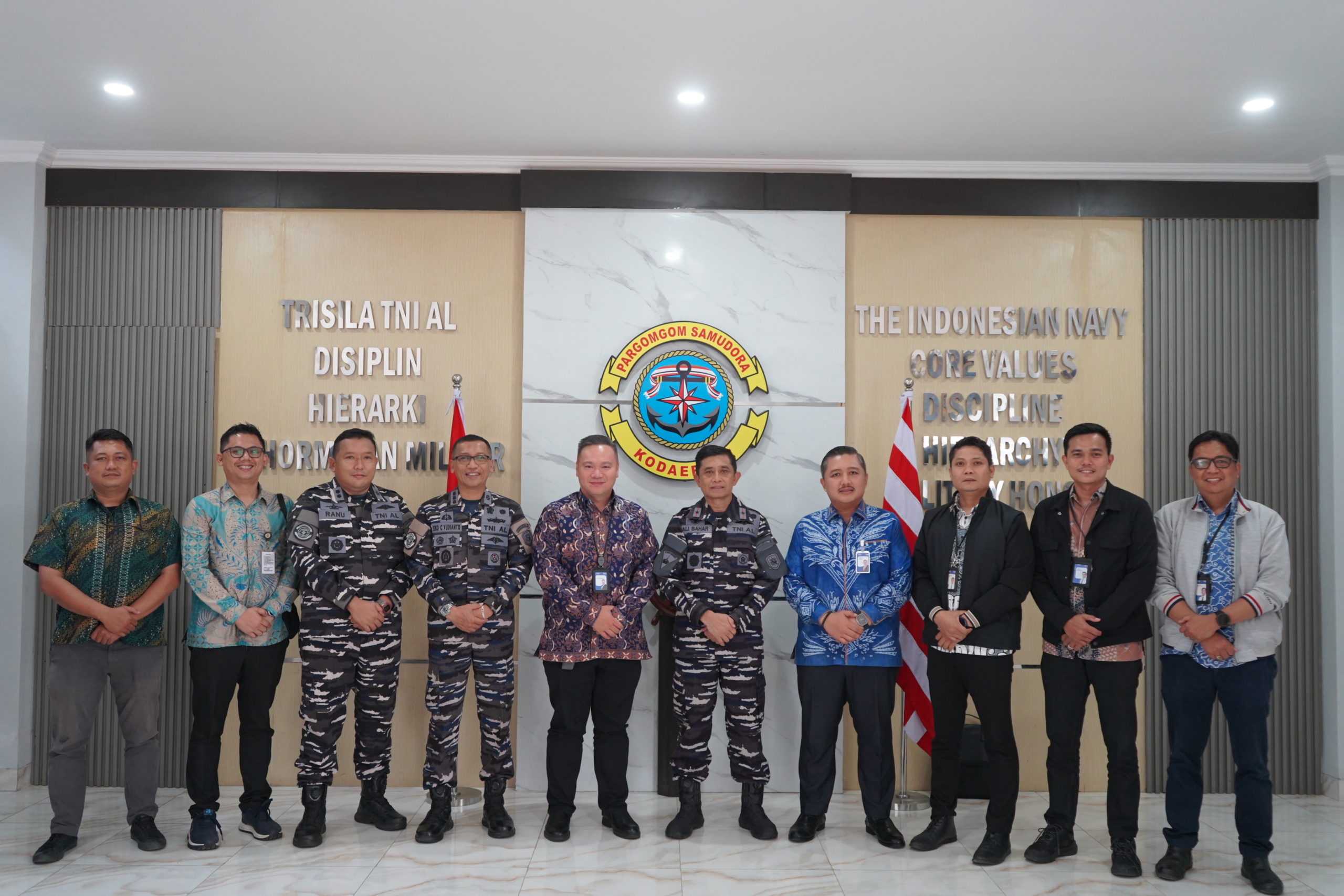 Sinergi Untuk Negeri, Kodaeral I dan BRI Sumut Perkuat Komunikasi dan Kerjasama