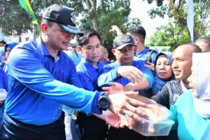Belawan Bergerak, Kodaeral I Rangkul Masyarakat Hidup Sehat