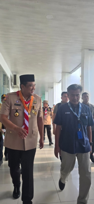 Dukung Generasi Muda Sumut, Pelindo Regional 1 Belawan Dukung Keberangkatan Kontingen Jambore Nasional XII