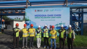 Pelindo Regional 1 Gelar Uji Emisi Kendaraan di Buffer Area Gate 2 Pelabuhan Belawan