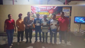 Semarak HUT RI ke-81, Jurnalis Medan Utara Gelar Pertandingan Domino Ceria di Polsek Medan Labuhan